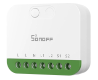 Sonoff 2-kan. mini przełącznik MINI-2GS Matter - 1489932 - zdjęcie 2